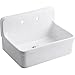 Kohler K-12787-0 Single Bowl Utility Laundry Sink White