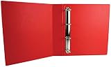 Q-Connect A4 40mm Presentation 4D Ring Binder Red with Front & Spine Pockets view 2