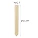 KINGLAKE 25 Pcs 9.5″ Large Wood Plant Label Garden Stake Tags for Containersthumb 1