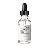 MATRIXYL 3000 1 oz Serum with Organic Hyaluronic Acid, Official Sederma Matrixyl 3000, Anti Aging, Anti Wrinkle, Collagen Boost ASTERWOOD NATURALS Clear Glass Bottle