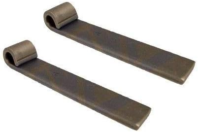 2 x 455MM x 30MM WELD ON HINGE FOR 12MM PIN TRAILER GATE FENCE MP8166B MAYPOLE