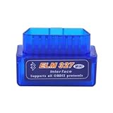 New Mini OBD2 ELM327 V2.1 Bluetooth Car Diagnostic