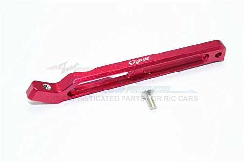 Arrma SENTON/TYPHON/OUTCAST 6S BLX Upgrade Parts Aluminum Rear Chassis Link - 1Pc Set Red