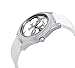 Guess G Twist White Dial Silicone Strap Ladies Watch W0911L1