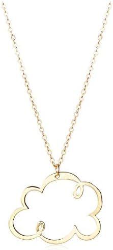 ECRU metal Cloud Necklace
