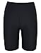 Hilor Women's Swim Shorts High Waisted Swimsuit Bottoms UV Tummy Control Swim Biker Shorts Black
