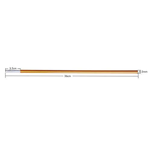 Tent Pole Rod Aluminum Alloy Tarp Poles Supporting Rod Tent Stakes Support Replacement Kit (2Pcs) - Thumbnail 6