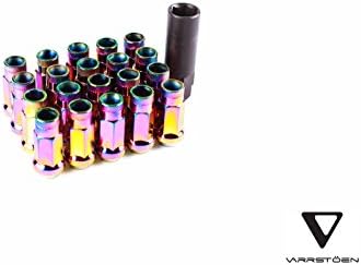 Varrstoen VT48 12X1.5 Neo Chrome Open End Lug Nuts (20PC)