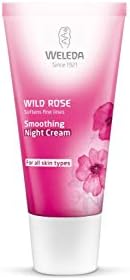 Weleda Organic Wild Rose Smoothing Night Cream 30ml Deep Nourishing Anti-Aging