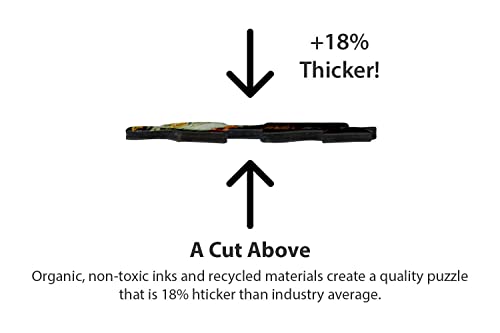 Springbok's 1000 Piece Jigsaw Puzzle Cabin Evening Sunset - Made in USA