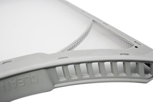 Fette Filter - Dryer Lint Screen with Felt Rim Seal Compatible with LG. Compare to Part # 5231EL1003B. 2-Pack - Thumbnail 5