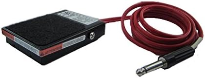 Eikon gems and treadlite Foot switch with 1/4' mono- 6 foot PICK YOURS (TREADLITE, RED)