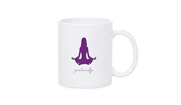yoga coffee mug