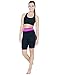 Delfin Spa Women's Heat Maximizing Neoprene Exercise and Anti-Cellulite Shorts, Pink, X-Large