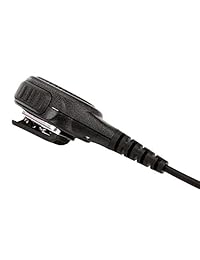Juego de 4 micrófonos para altavoz con cable reforzado Kevlar para radio Motorola BPR40 CP200 CP200D CP200XLS CP185 CLS1410 DTR650 PR400 RMU2040 RDU4100 CLS DLR DTR RDU RMU RMV, micrófono para hombro, impermeable, IP55