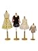 Children's Body Dress Form Kids Mannequin Set (Group of 4) - 6 Month Old, 1-2 Year Old, 3-4 Year Old, and 6-8 Year Old