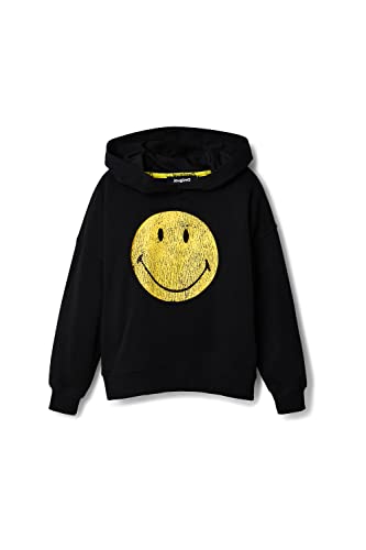 Desigual Sweat_Veleta 2000 Black Sudadera, Negro, S para Niños