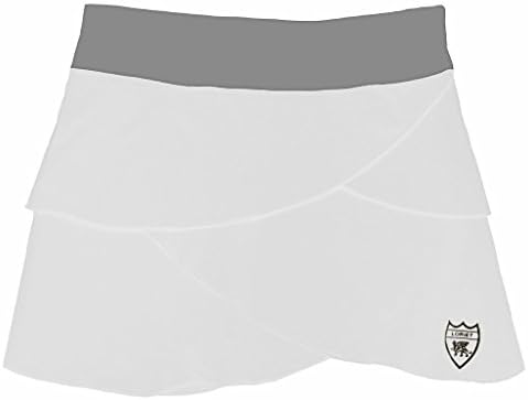 Loriet Women's Monaco Performance Skorts White/Grey Small
