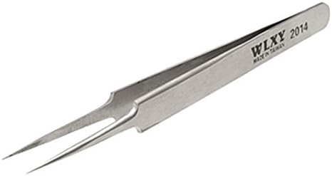 Straight Tweezers - WLXY Pointy Straight Tip Watchmakers Jewelers Tweezers Plier