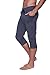 4-rth Cuffed Yoga Pant (M, Solid Charcoal)