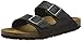 Birkenstock Unisex Arizona Slide Fashion Sandals, Black Leather, 43 N