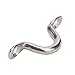 Amarine Made Stainless Steel Bimini Boat Top PAD Eye, Eye Straps, Tie Down, Kayak Deck Loops, Tie Down Anchor Point, footman's Loop for Kayak Canoe Rigging (6-Pack)