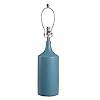 Kenroy Home Crayon Table Lamp, Matte Teal Ceramic Finish