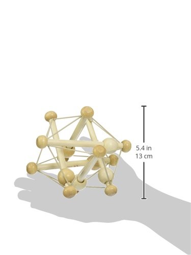 Manhattan Toy Skwish Natural Rattle and Teether Grasping Activity Toy