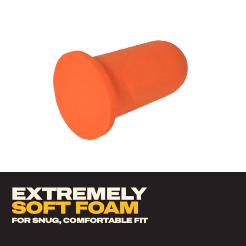 DEWALT Bell Shaped Foam Earplugs NRR 33 - Made in USA - photo 10