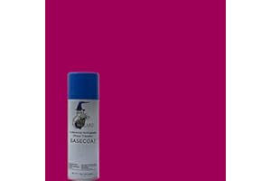 Dip Wizard Hydrographic Paint 12 Ounce Aerosol Spray Can Base Coat Hydro Graphic Film Water Transfer Printing Hydro Dipping Dip Paint (Berry Moe Magenta)
