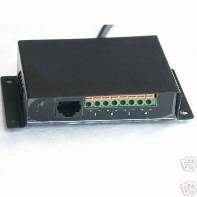 VideoSecu 4 Channel Passive Video Balun Network Transceiver for Cat5 Cable 1BL