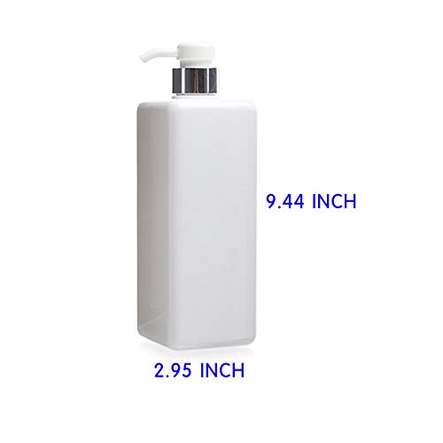 image for CNC BOTTLE CNC 27.05 oz Pump Bottle of The Bathroom, 4 Waterproof Labe