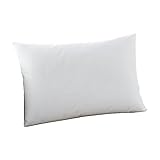 MoonRest Lumbar Pillow Form Insert Hypoallergenic Sham Stuffer, 100% Polyester Microfiber Fill, Lined with Woven Cotton Blend Cover for Decorative Pillow Couch Sofa Bed Cushions 12 X 20