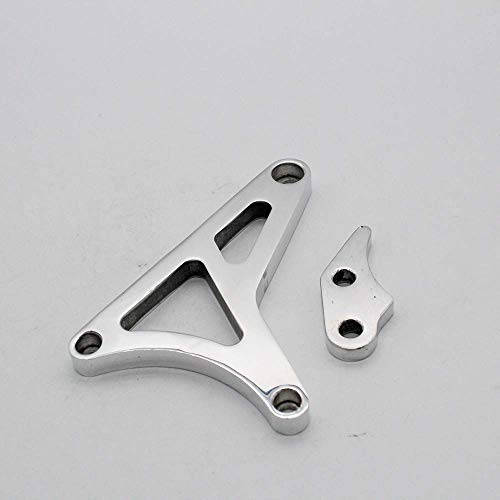 Aluminum Alternator Bracket Kit,Billet Polished Mounting Generator Bracket Accessories Kit For SB Ford 289 302 347