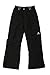 ZeroXposur Girls Snow Pants Water Resistant Ski Pants Black (Small)