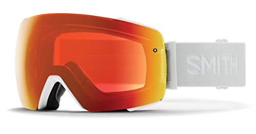 SMITHI/O MAG Snow Goggle - White Vapor | Chromapop Everyday Red Mirror + Extra Lens
