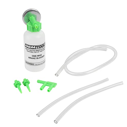 OEMTOOLS 25036 BleedOMatic OneMan Brake Bleeder Kit, Featuring An