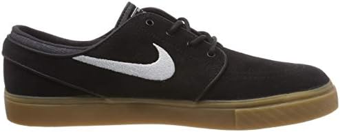 nike sb zoom stefan janoski og black & white skate shoes