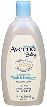aveeno baby gentle wash & shampoo with natural oat extract