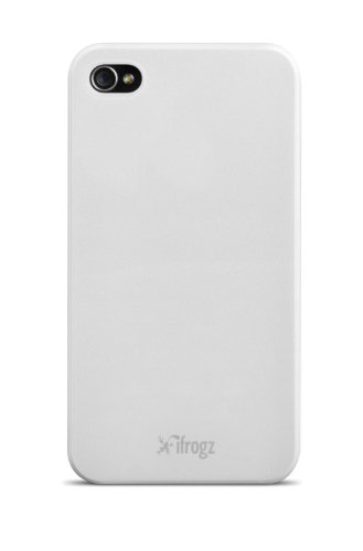 iFrogz IP4UL-WHT UltraLean Case for iPhone 4 & 4S - Retail Packaging - White