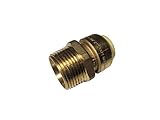 1 Piece XFITTING 3/4'' Push Fit x 1'' Male NPT