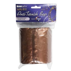 Shine Rite Anti-Tarnish Self Sealing Plastic Bags 4 x 4 Inches (50 Bags)