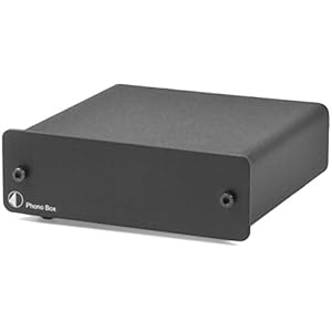 Pro Ject Phono Box Phono voorversterker zwart MM/MC