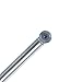 Wood Turning tool Finisher Carbide Tipped Wood Lathe Full Size Bar With 16mm Round Carbide Insert and a Screw and star key wrench,for wood hobbyist or DIY or carpenter,Type R-16（Handle not Include）
