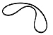 Lawn Boy 92-1043 Mower V-Belt
