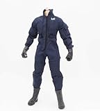 Studio one 1/6 Scale Clothes Jacket Uniforms Navy Jumpsuit for 12