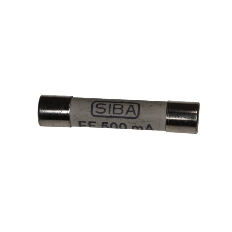 Siba 7017240.0.5 DMI Fuse 6.3x32mm 500mA 1000V FF aR for Multimeter Ceramic 002681 DKS