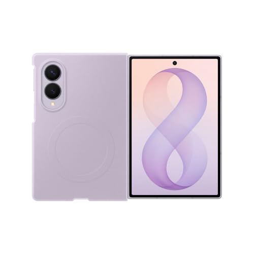 Samsung Silicone Magnet Case EF-EF971 fuer Galaxy Z Fold8, Lavender