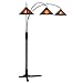 NOVA of California Natural Mica 3 Light Arc Floor Lamp - 86