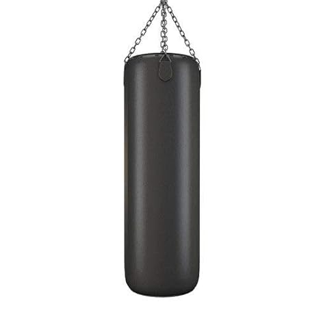 Ankaro Black Synthetic Leather Unfilled Punching Bag Kit, Punching Bag Kits,Boxing Bag,Training Bag,Kickboxing Bag with Hanging Chain(Size 4ft,48 Inch)